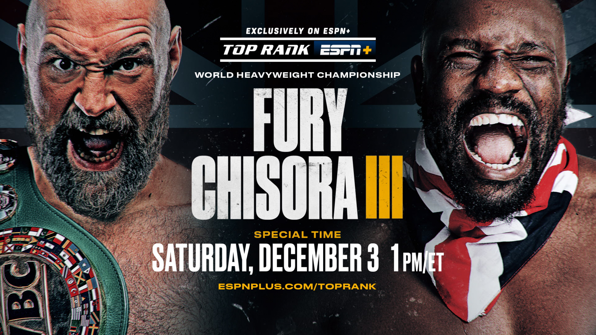 ESPN Top Rank Fury vs Chisora