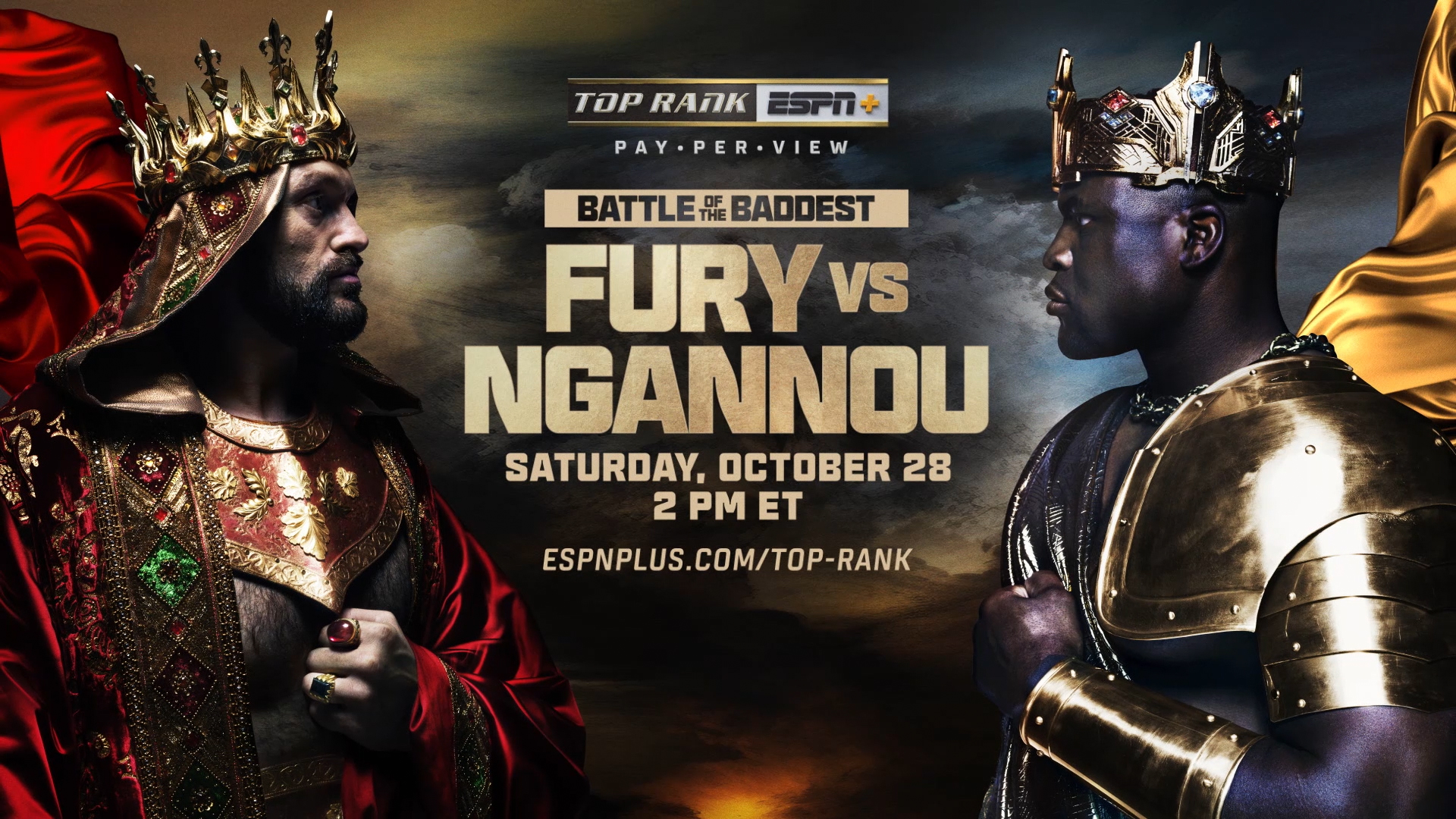 ESPN TopRank Fury vs Ngannou